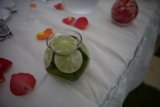 Lime Vase Centerpiece