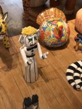 A Showcase of Handcrafted Wooden Statues and Animals