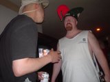 White Tank Top and Baseball Cap