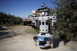 Robotic Gunner on Wheels
