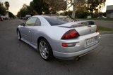 Silver Sports Car's Rear End