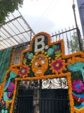 Garden Fence Floral Display