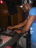 DJ in Blue