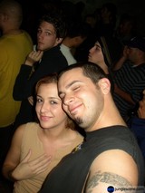 Nightclub Portrait with Tattooed Duo