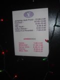 Club Prices and Times