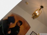 Elegant Lighting at a Russian Dinner Party