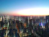 Glowing Metropolis