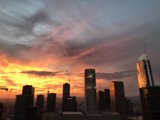 Sunset over the Urban Metropolis