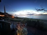 A Serene Sunset at the Jenner Lighthouse