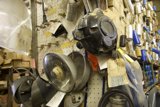Wall of Industrial Gear