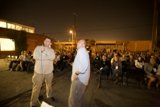 Addressing the Crowd