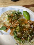 Two Tasty Tacos with a Touch of Lime