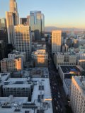 Sky-High View of the Los Angeles Cityscape