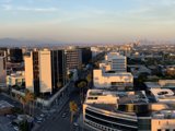 Aerial View of Los Angeles Metropolis