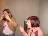 Two Redheads in Denim Jackets