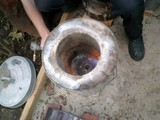 Forge Fire Heating