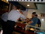 White Shirt at the Food Court