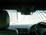 Driving through Hong Kong's Skyline