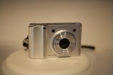 Shiny Silver Digital Camera