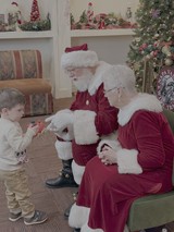 Christmas Morning Visit with Santa and Mrs. Claus