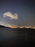 Majestic Cloud Over the Ocean