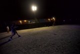 Nighttime Snow Soccer