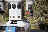 Corded Robot with Attached Camera