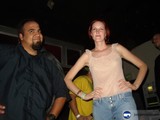 Partygoers in Urban Night Life