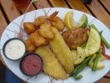Delicious Fried Chicken Platter