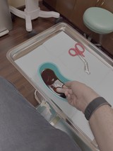 Medical Hand Examination in Clinical Setting