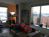 Cozy Living Room with a View