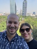Selfie in the city
