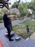 Bubble Magic in the Backyard