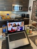 Laptop Camera in the Kitchen