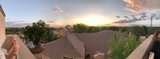 A Beautiful Sunset on the Balcony