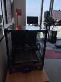3D Printer on Desk with Scenic View