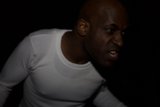 White Shirt and Angry Face