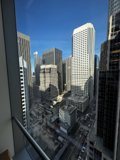 Captivating Cityscape from a High Rise Window