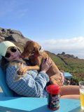A Woman and Her Canine Companion