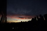 City Silhouette at Sunset