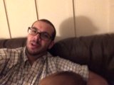 A Portrait of Dave B on his Couch