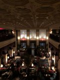 Bright and Cozy Lobby of a Restaurant