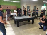A Game of Billiards with Friends
