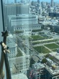 Giraffe Statue Standing Tall in San Francisco