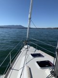 Serene sailboat on Richardson Bay