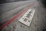 Sidewalk Street Sign