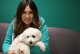 A Woman and her Canine Companion