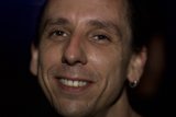 Happy Man in a Black Shirt