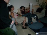 Wedding Party on the Sofa