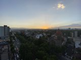 Urban Sunset over Cuauhtémoc